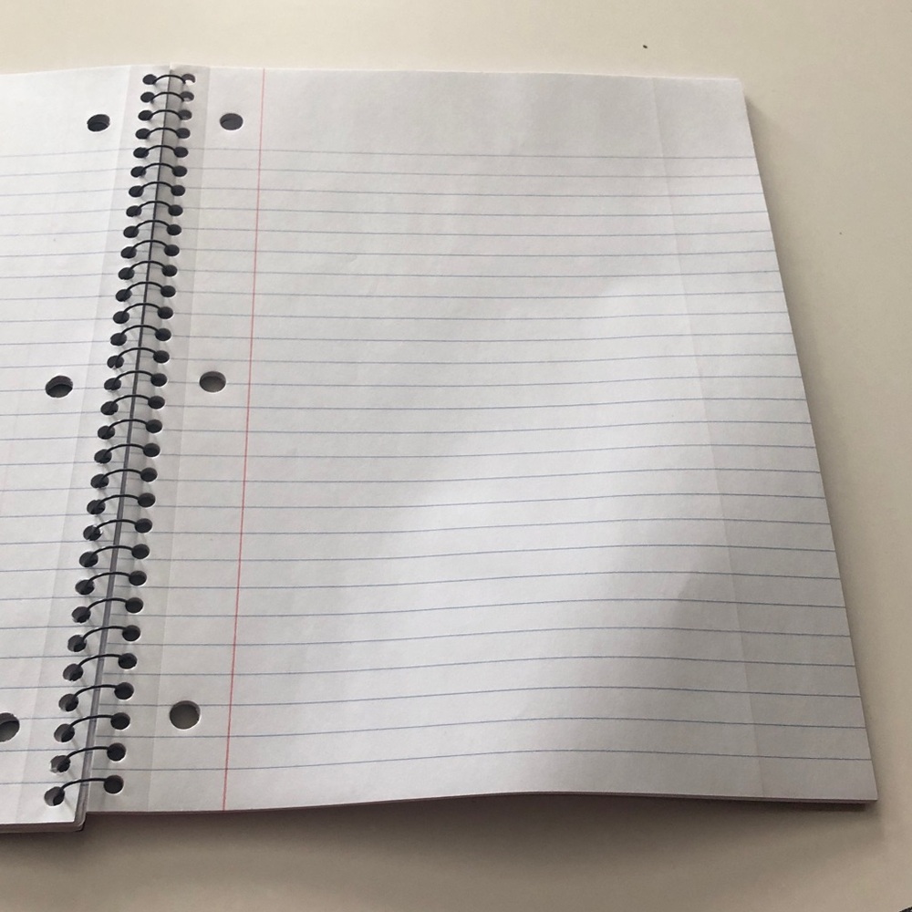 🛍️ Mead Wide Ruled Spiral Notebook - Picture 3 of 4